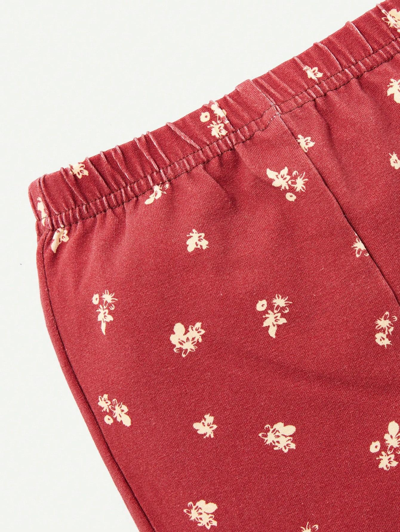 dwuczęściowa piżama komplet body spodnie
