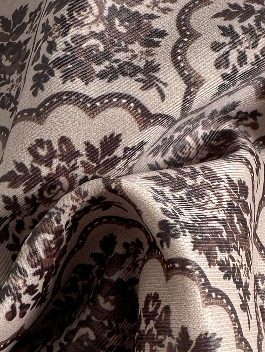 brązowy dwuczęściowy strój kąpielowy