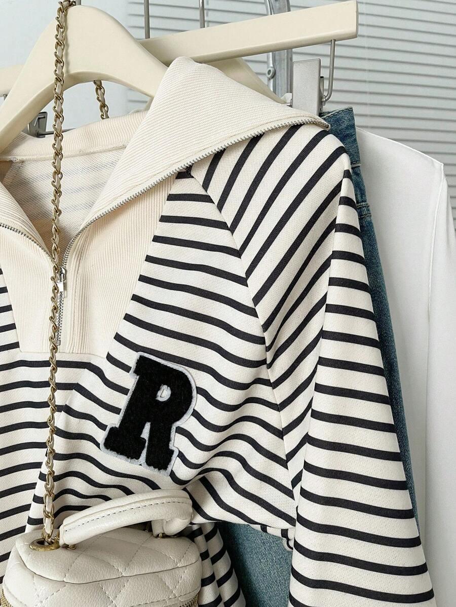bluza zamek wzór