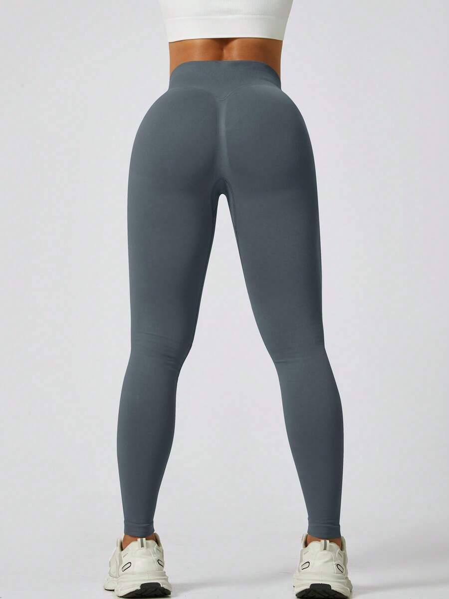 szare legginsy casual