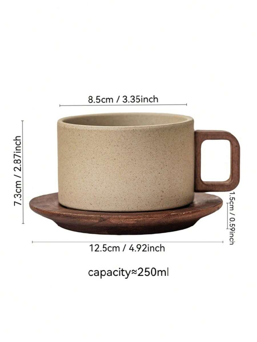 CERAMICZNY KUBEK podstawka