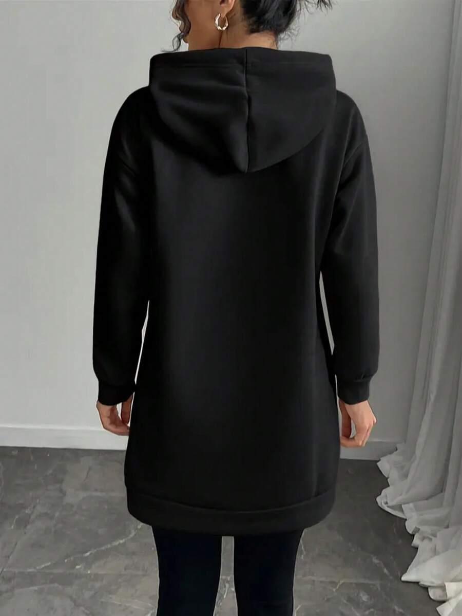 czarna bluza kaptur