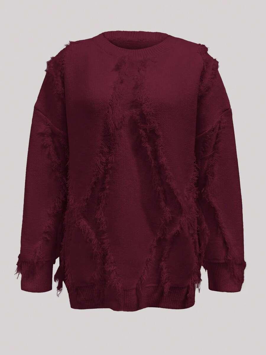 SWETER długi rękaw
