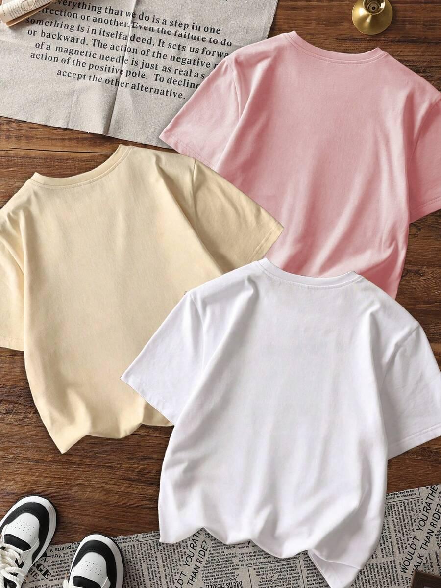 t-shirt nadruk 2-pack