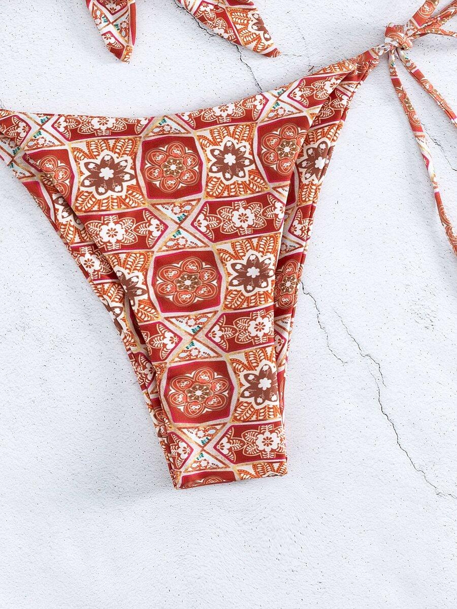 BIKINI DWUCZĘŚCIOWE ZE WZOREM 