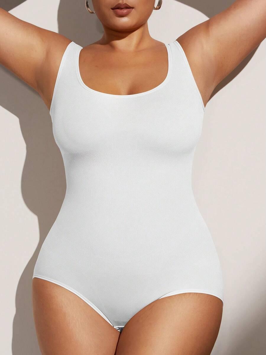 białe modelujące body