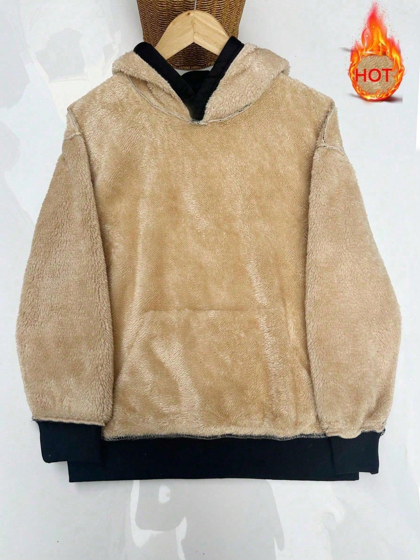 CZARNA OCIEPLANA BLUZA