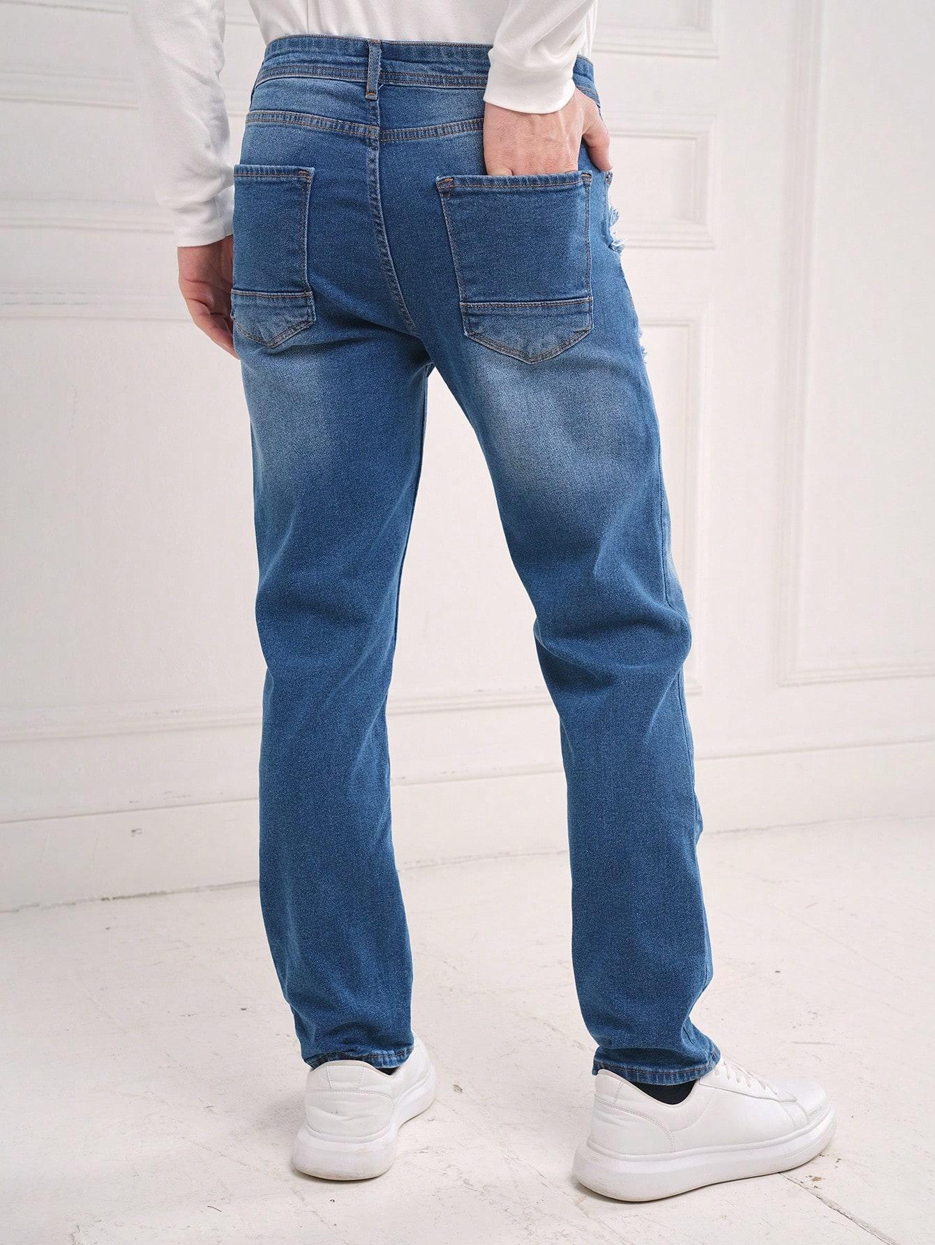 JEANSY MĘSKIE BOOTCUT BAWEŁNIANE 
