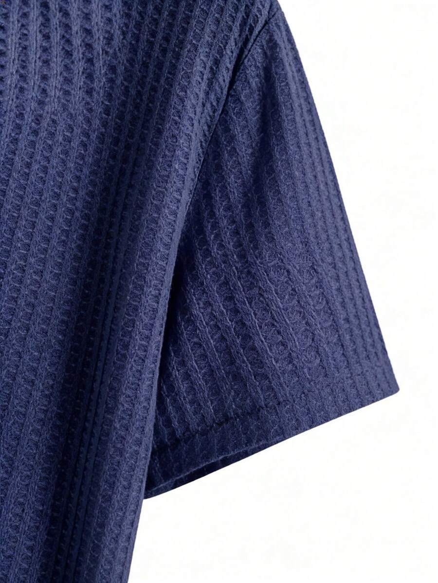 granatowa koszulka polo