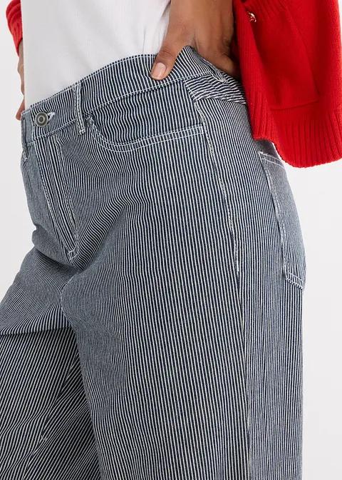 PROSTE JEANSY W PASKI DAMSKIE
