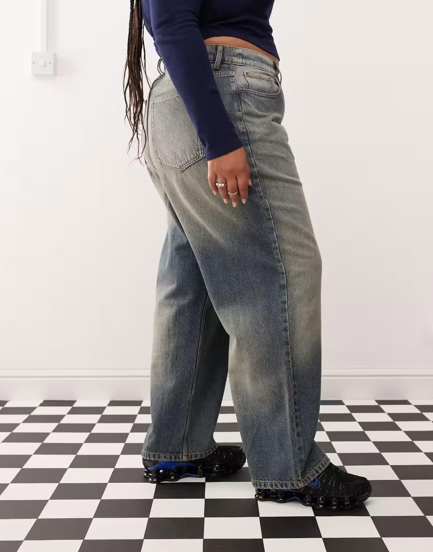 NIEBIESKIE SPODNIE JEANS