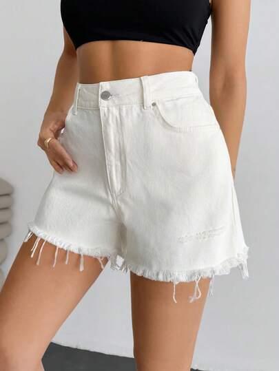 KRÓTKIE SPODENKI JEANS