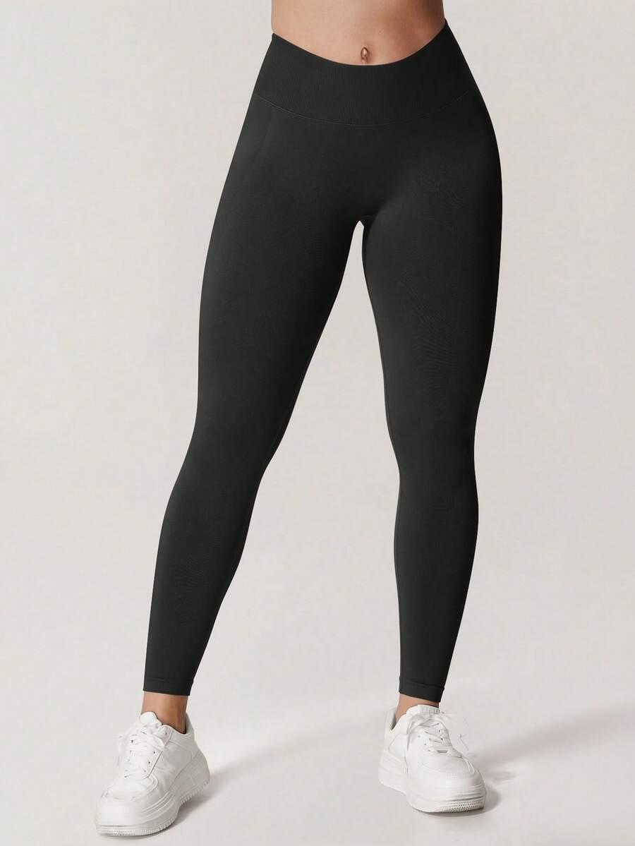 CZARNE LEGGINSY WYSOKI STAN
