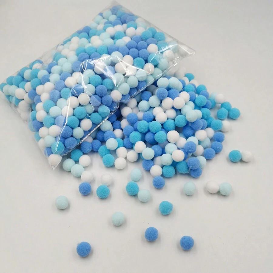 kolorowe pompony 30-pack