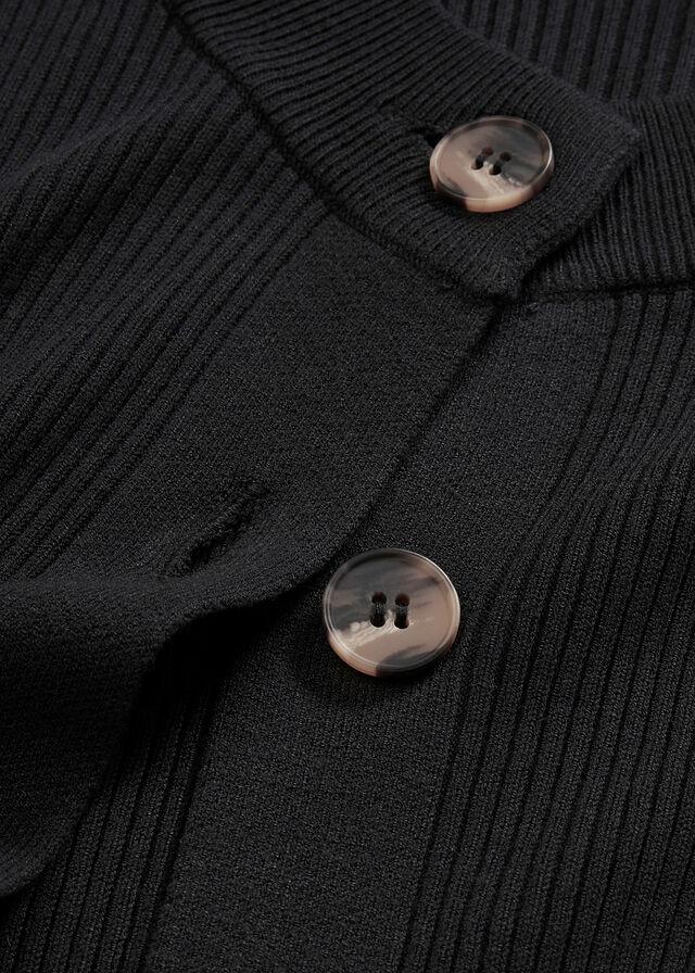 SWETER ROZPINANY W PRĄŻEK