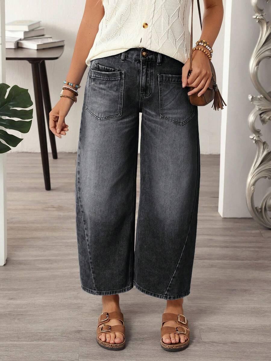 spodnie jeans kieszenie