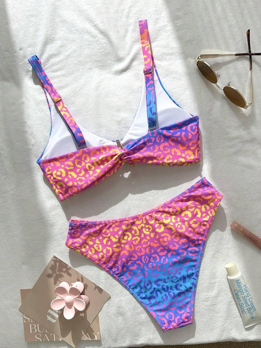 KOMPLET BIKINI Z WZOREM