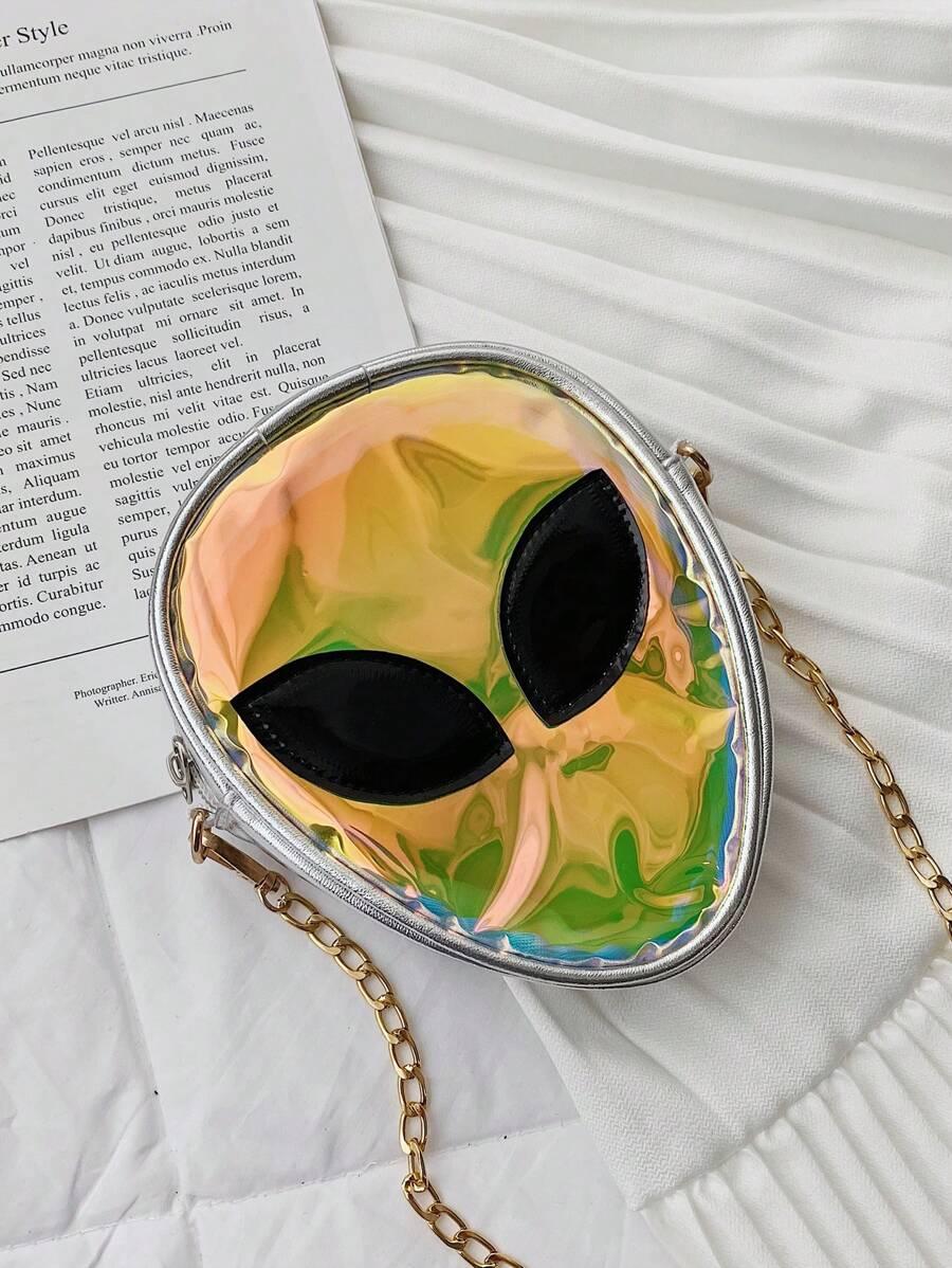holograficzna torebka ufo