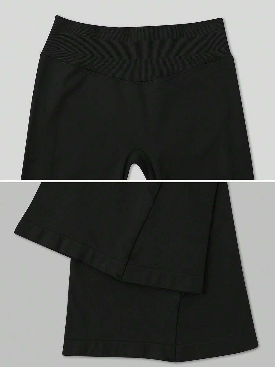 CZARNE LEGGINSY CASUAL
