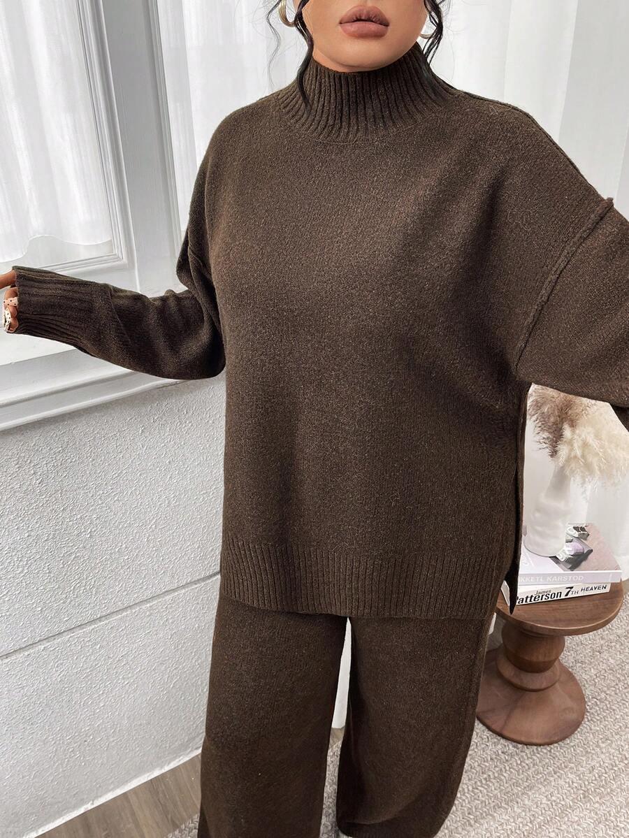 sweter spodnie komplet 