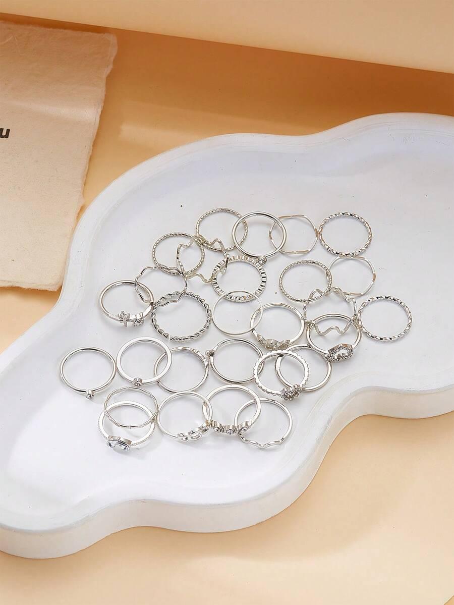 ZESTAW PIERŚCIONKÓW 10-PACK