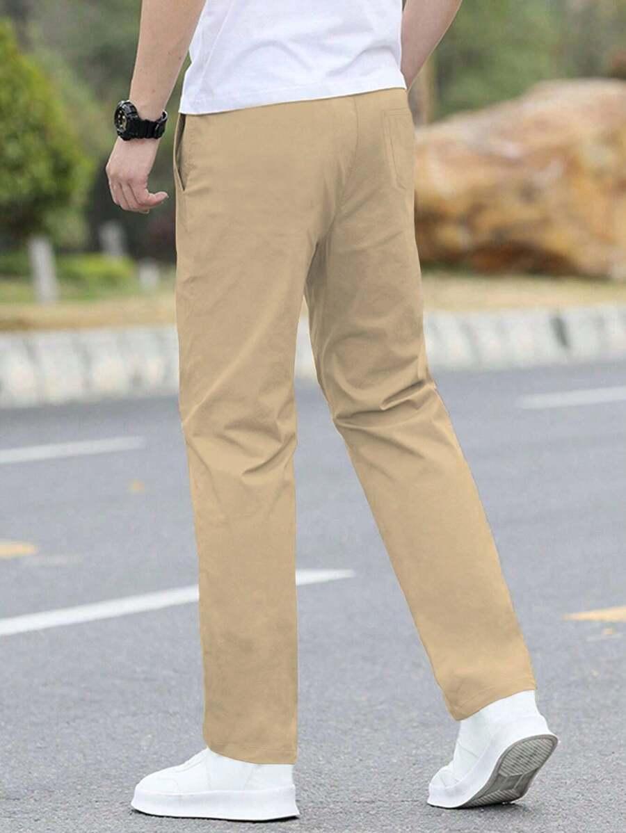 BEŻOWE SPODNIE CASUAL