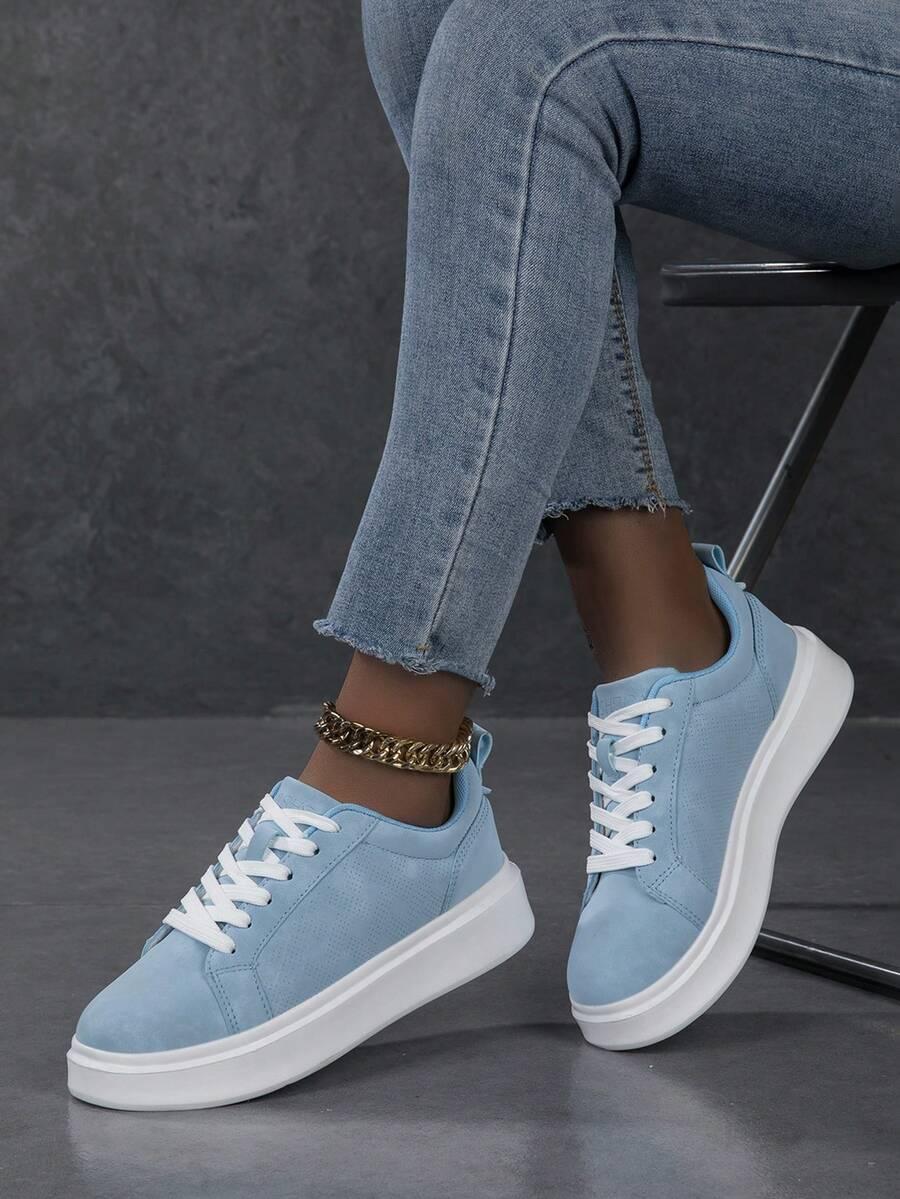 NIEBIESKIE BUTY SPORTOWE 