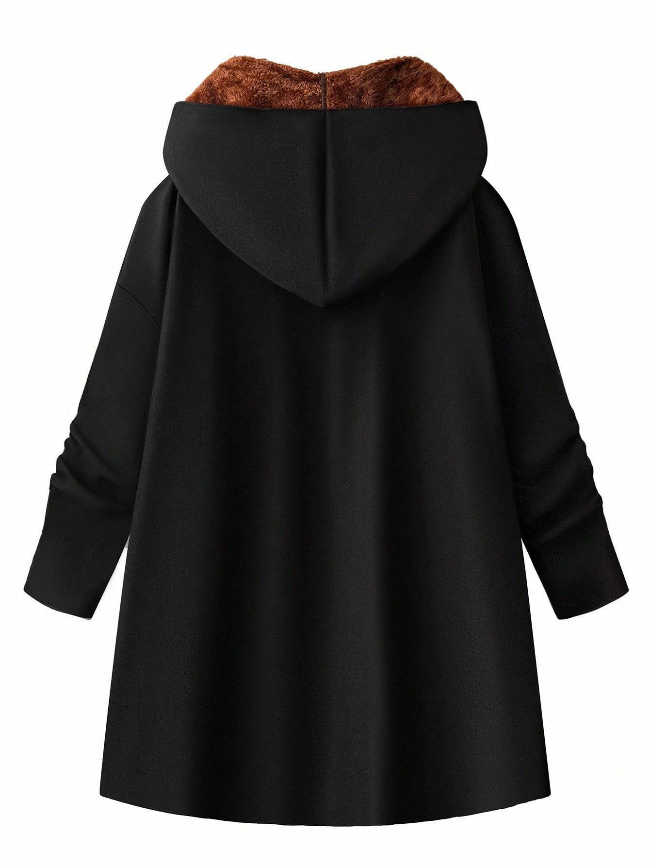 czarna narzutka casual