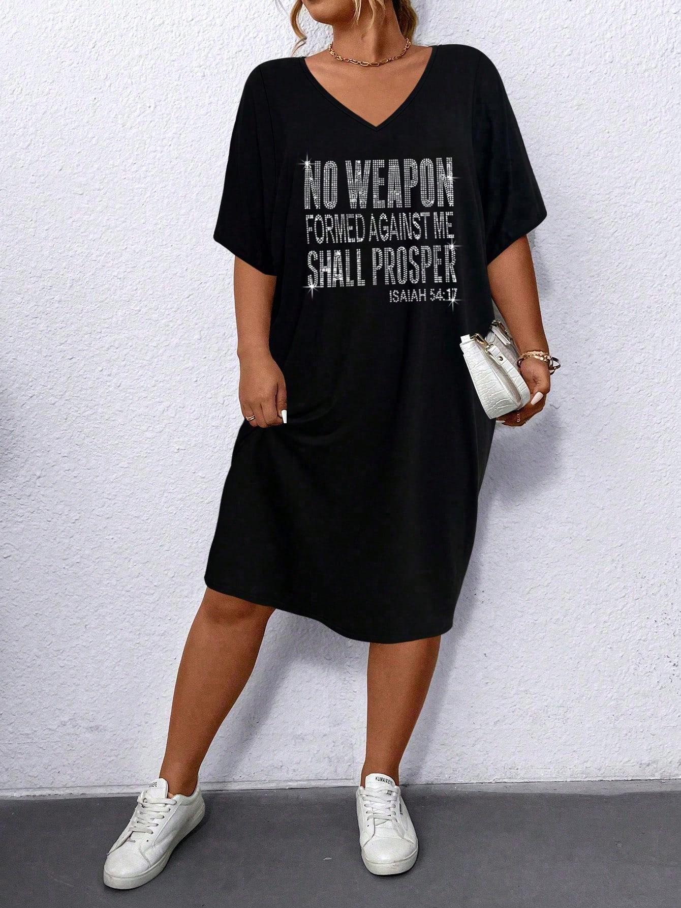 CZARNA SUKIENKA T-SHIRTOWA