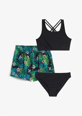 dół od bikini spodenki print 