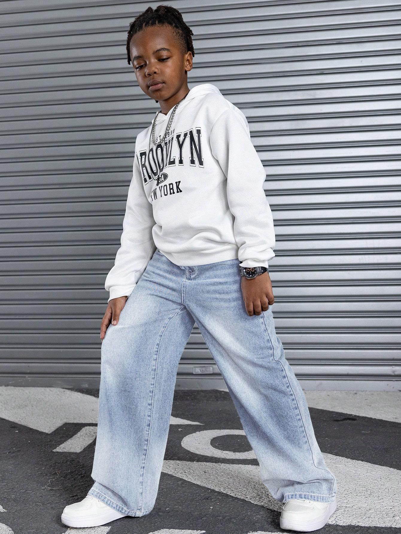 NIEBIESKIE SPODNIE JEANS