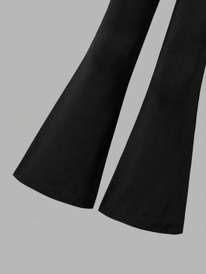 czarne legginsy 2-pack 