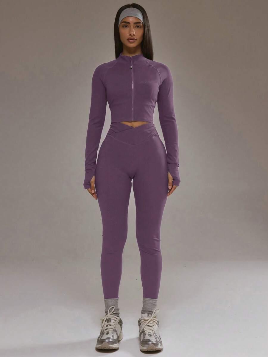 BLUZA SPORTOWA Z ZAMKIEM