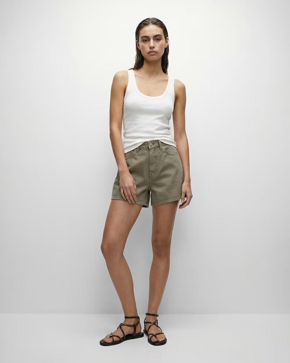 KRÓTKIE SPODENKI JEANS CASUAL