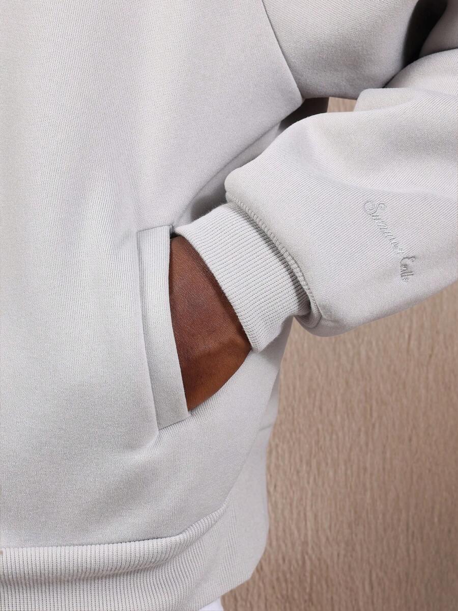 BLUZA MĘSKA REGULAR ROZPINANA BEZ KAPTURA