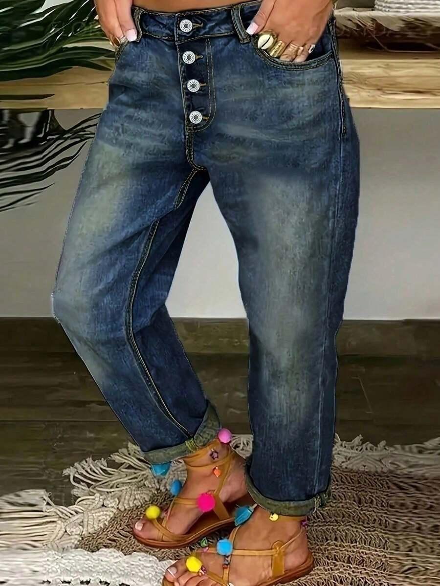 SPODNIE JEANS CASUAL 