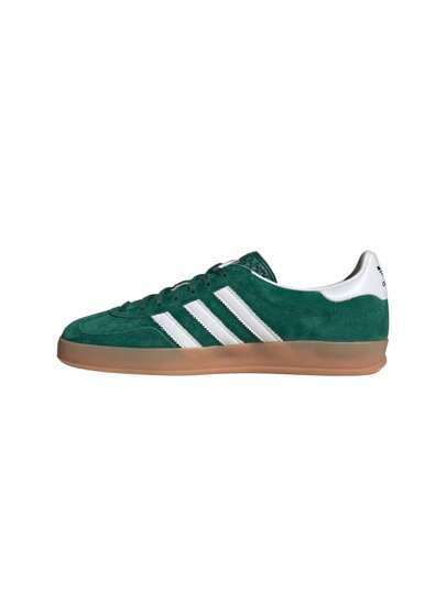 ZIELONE BUTY SPORTOWE LOGO GAZELLE INDOOR