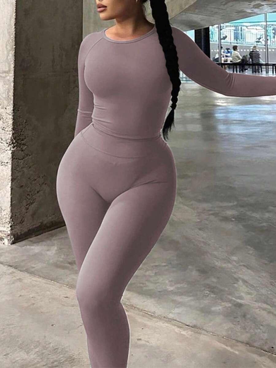KOMPLET LEGGINSY BLUZKA