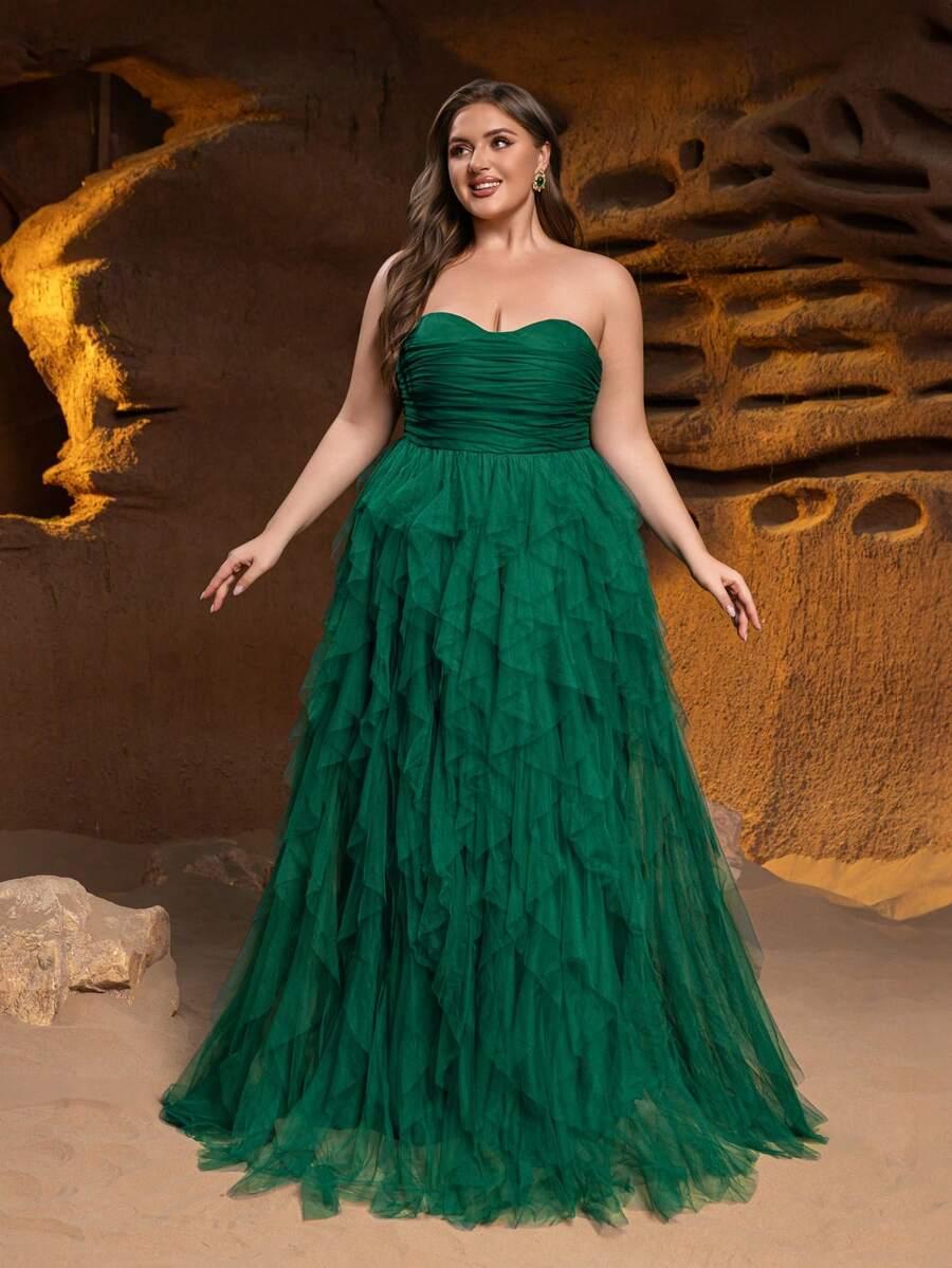 zielona sukienka maxi 
