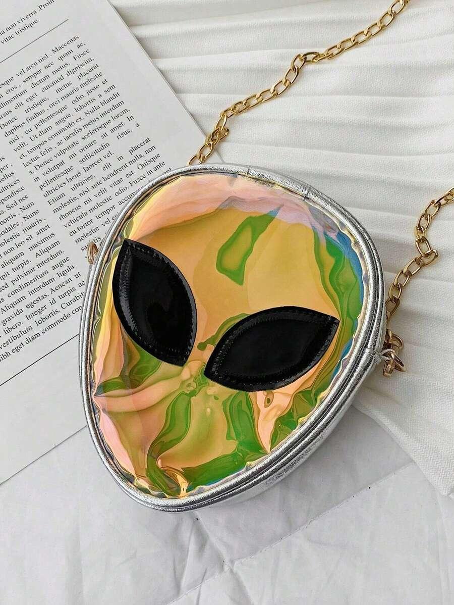 holograficzna torebka ufo