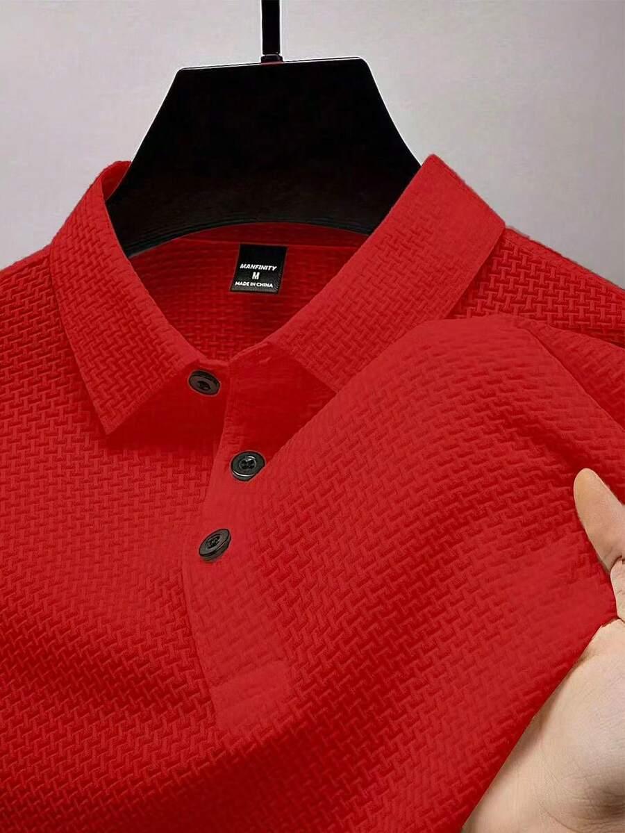 Czerwona koszulka polo 