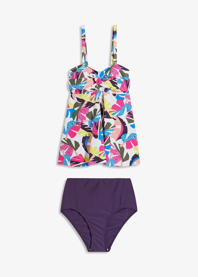 TANKINI DWUCZĘŚCIOWY Z WZOREM