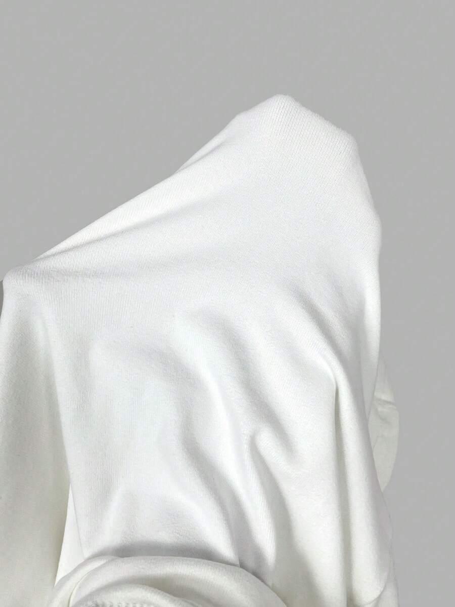 BIAŁA BLUZKA V-NECK 