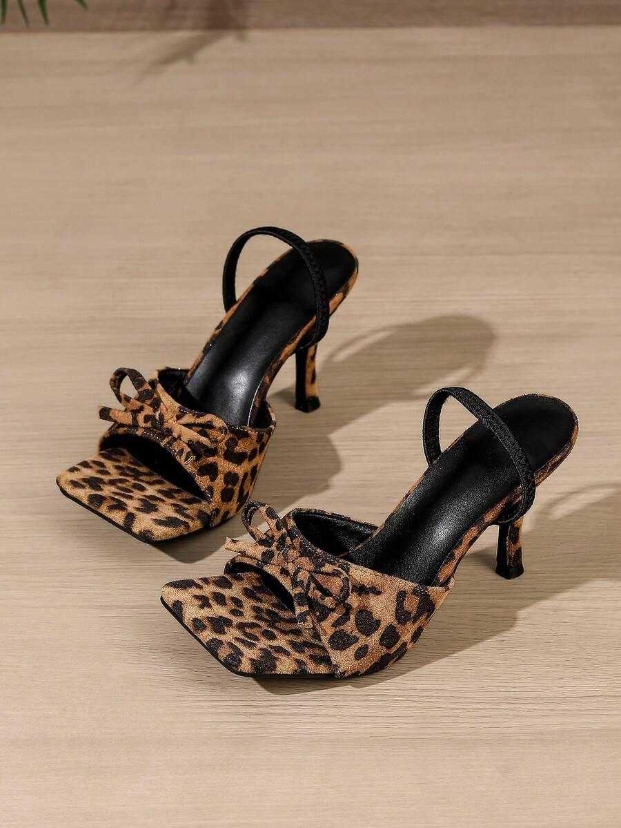 SANDAŁY ANIMAL PRINT