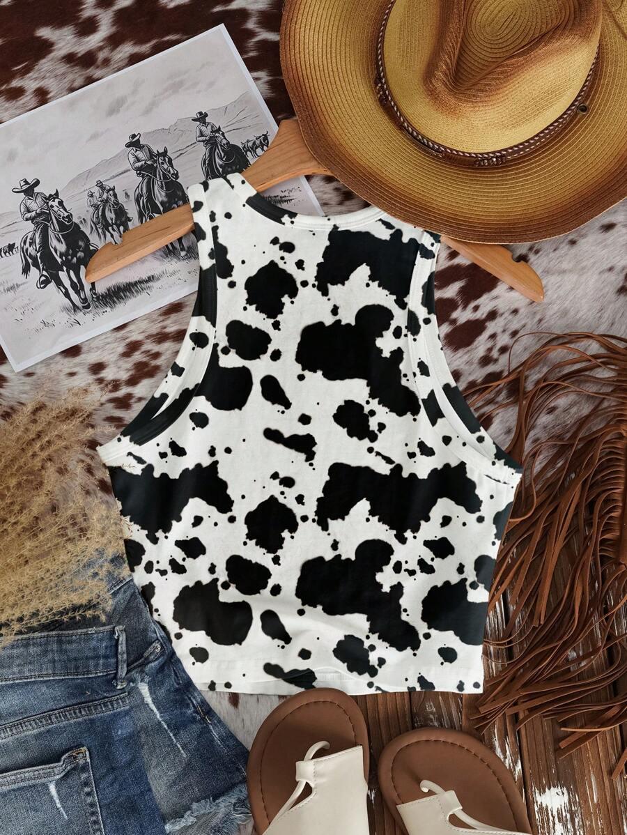 TOP ANIMAL PRINT