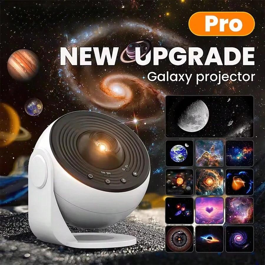 biały projektor gwiazd 