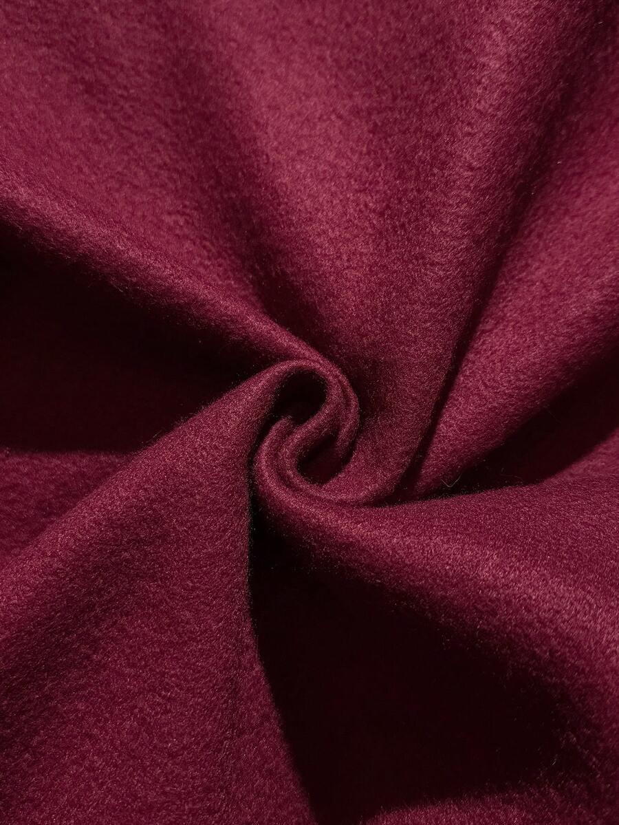 bordowa rozpinana bluza kaptur 