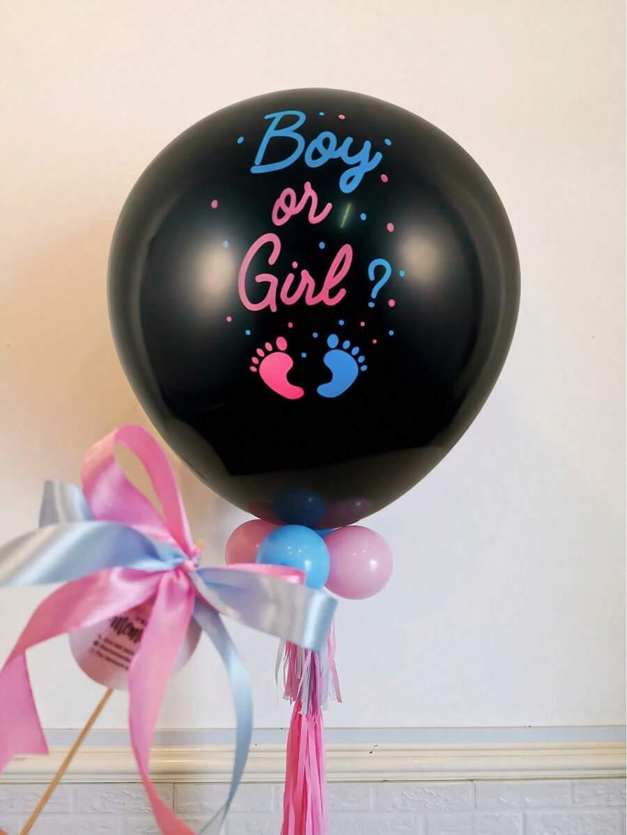 ZESTAW dekoracyjny na baby shower 50szt