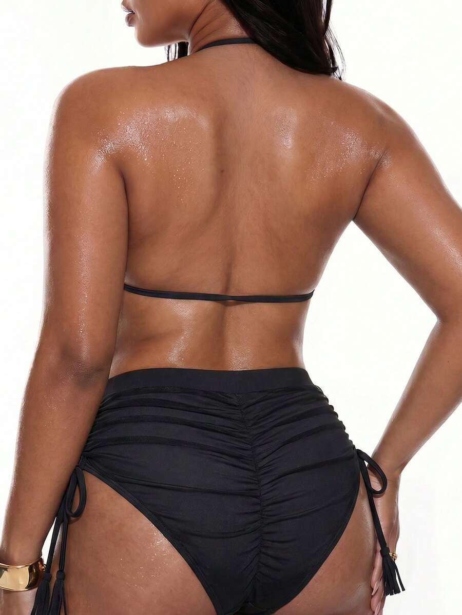 czarny DÓŁ OD BIKINI