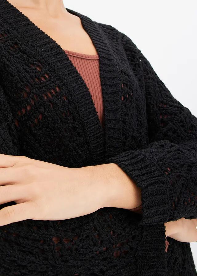 SWETER BEZ ZAPIĘCIA O SPLOCIE